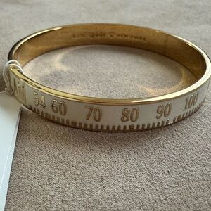 Kate Spade Tune In radio dial bangle bracelet new with tag nwt sold out rare